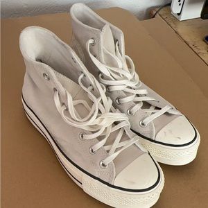 Converse Suede Platform Hightops